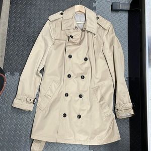 Mens Mango Rain Jacket - Trench Coat